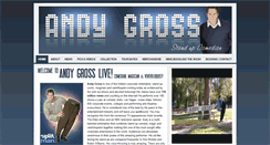 Desktop Screenshot of andygrosslive.com